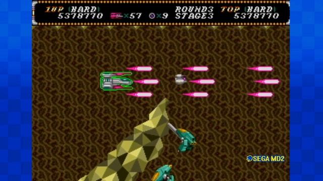 Hellfire - Round 1-5 - (Sega Genesis) - Full Longplay смотреть онлайн