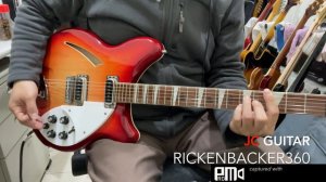 Rickenbacker 360 test by JC Guitar