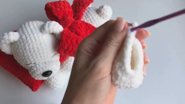 Мастер-класс Спящий мишка крючком ? Часть 2