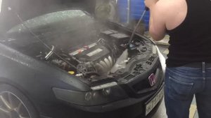 Мойка двигателя Honda Accord 7