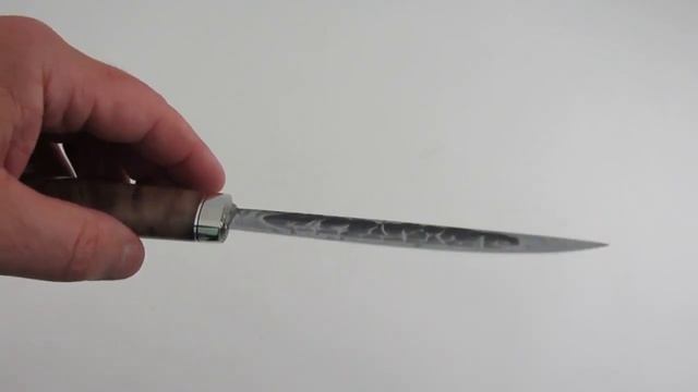 Нож «ЯКУТ большой» Х12МФ, сувель березы смотреть онлайн