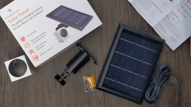 Wasserstein Solar Panel For Wyze Cam Outdoor Unboxing, Setup & Review! смотреть онлайн