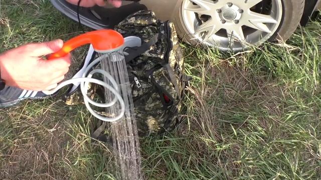 Мобильный душ GFS-1701 с аккумулятором. К СОЖАЛЕНИЮ НЕ САМЫЙ НАДЕЖНЫЙ! смотреть онлайн