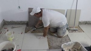 КЕРАМОГРАНИТ на ПОЛ без СТЯЖКИ на щебёнку