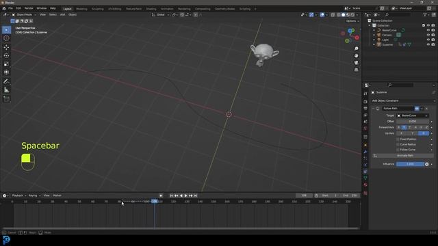 The Follow Path Constraint Is So Powerful | Blender Tutorial смотреть онлайн