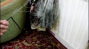 Как изготовить простую рыболовную сеть и установить вертикальные столбы. Столбы на рыболовной сети