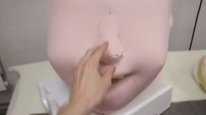 Работа над головой ростовой куклы Маша эпизод № 2