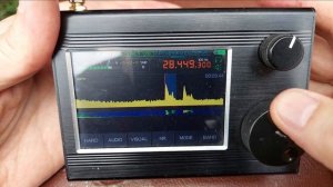Слушаем Приемник  Малахит DSP в деревне