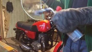 Ветровик на мотоцикл своими руками! Продолжаем заниматься "колхозом")))