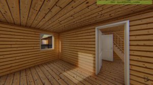 Проект индивидуального жилого дома D022 - 8000х6000 (Project of an individual residential building)