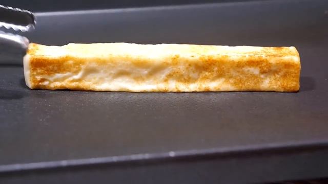 Корейская уличная еда Жареный сыр моцарелла/Korean Street Food Fried Mozzarella Cheese