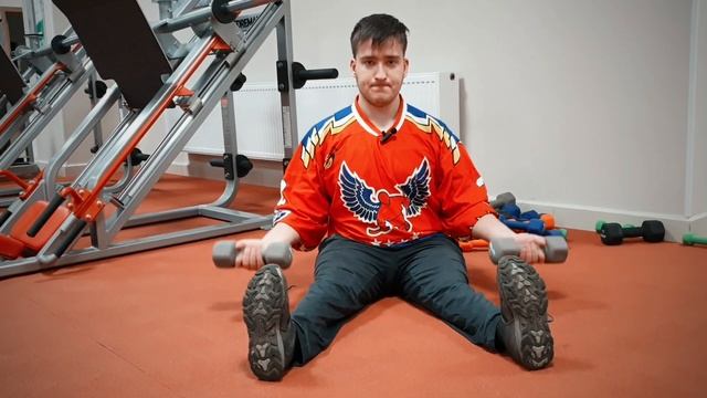 PRO следж-хоккей. Работа с гантелями. смотреть онлайн