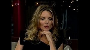 Michelle Pfeiffer on Late Show with David Letterman (2007)