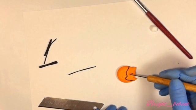 Обучающий мастер класс? лепим лису из полимерной глины❤️polymer Clay Fox