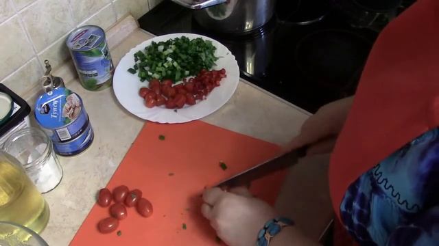 ХАСАМНРА. ЛЕТНЫЙ САЛАТ С ТУНЦОМ И ПАСТОЙ. (ИТАЛИЯ). смотреть онлайн