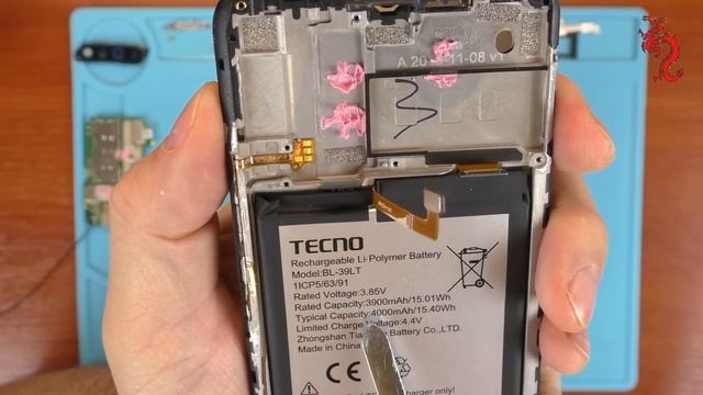 TECNO CAMON 12// РАЗБОР смартфона ОБЗОР изнутри смотреть онлайн