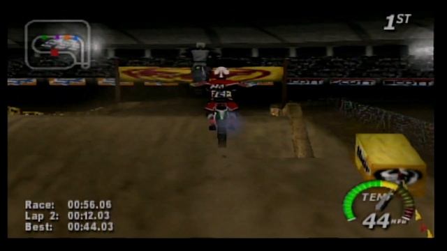 Excitebike 64 Gameplay Demo On N64 Video Game Console - Motocross Dirt Bike Motorcycle Game смотреть онлайн