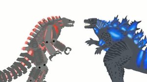 годзилла против меха годзиллый(draw cartoons 2)