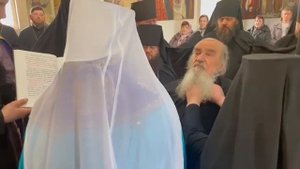 Чернечий постриг у велику схиму архімандрита Серафима (Легача)