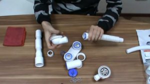 Сборка сифона UNICORN S12B