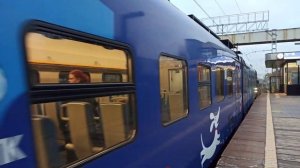 Электропоезд ЭП2Д-0034 на станции МЦД-2 Бутово.