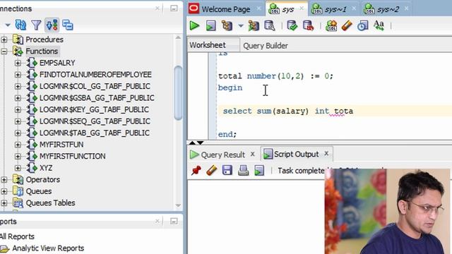 PLSQL Tutorial#12 How to write pl sql function in oracle database