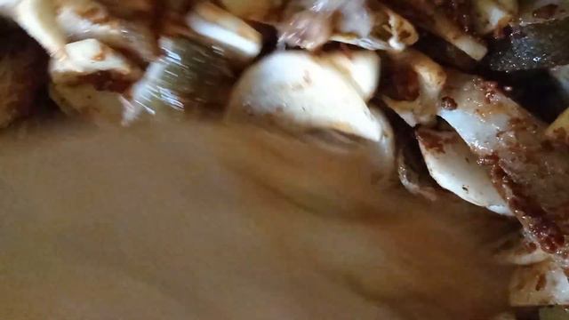 Корейское рыбное блюдо:Панчан.НЕ ЕЛА НЕ ЧЕГО ВКУСНЕЕ.