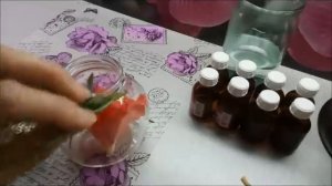 Консервирую цветы Цветы в глицерине Как сохранить цветы