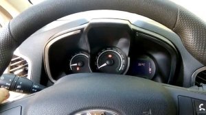 Глюк с поворотниками на LADA XRAY