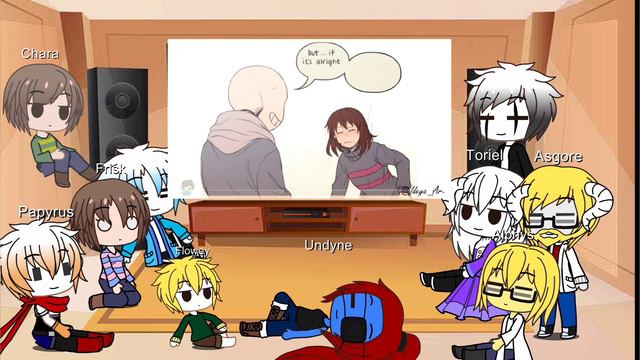 Undertale react to Frans ||Merry Christmas 🎄