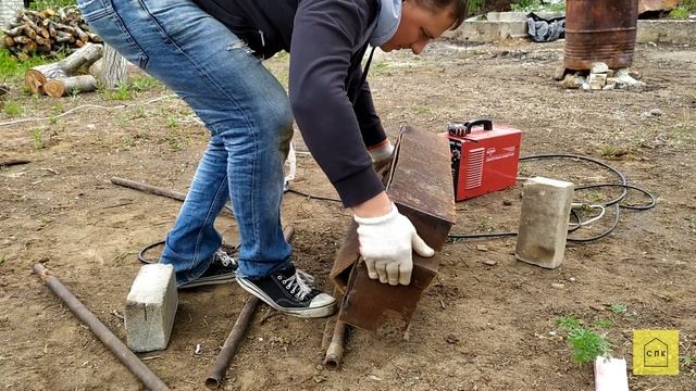 Мангал своими руками! Делаю первый раз в жизни! смотреть онлайн