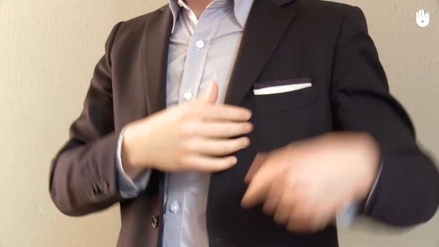 Как сложить нагрудный платок президентским способом