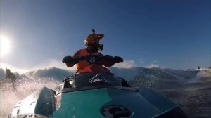 Big clean swell JetSki fun. Wild water hogs May 2021