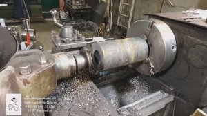 Токарные работы. Работа на токарном станке ДИП-300. Изготовление втулки. ЗАВОД КОВШЕЙ / Lathe work