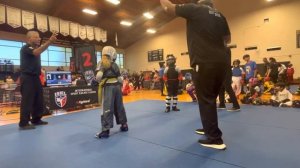 Millie vs Selah Karate, 8-9 Beginners, Point Fighting