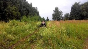 Самодельный квадроцикл из ОКИ чуть-чуть грязи