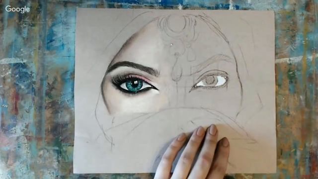 ЗАПИСЬ ЗАНЯТИЯ! Воскресные рисовашики с #Dari_Art №13 Рисуем восточную красавицу пастелью! смотреть онлайн