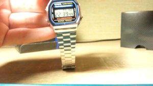 Распаковка часов Casio A168WA-1YES