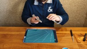 Изготовление ножен для ножа из кожи / изготовление шаблона