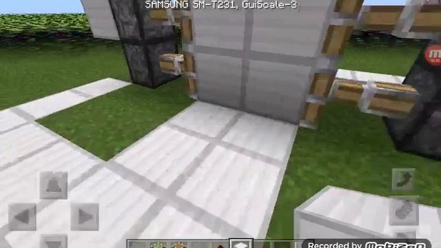 Как сделать раздвижные двери в майнкрафте пе 15.0 смотреть онлайн