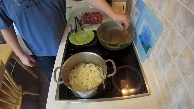 БЕФСТРОГАНОВ ? ГОВЯДИНА ПО СТРОГАНОВСКИ С ГОРЧИЦЕЙ #бефстроганов#рецепты