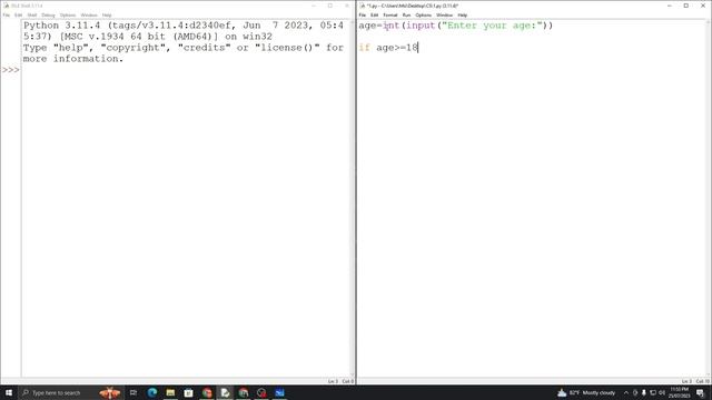 16. IGCSE Computer Science || Python tutorial || Conditional Statement || Part-1