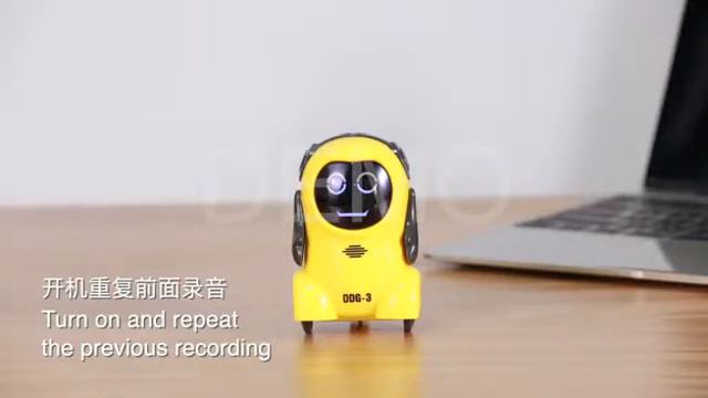 DDG-3 Smart Pocket Voice Recording RC Robot Recorder Arm 360 Rotation Toys смотреть онлайн
