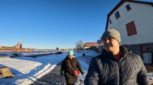 Прогулка по старому городу ВЕНТСПИЛС, ЛАТВИЯ. Декабрь 2021.