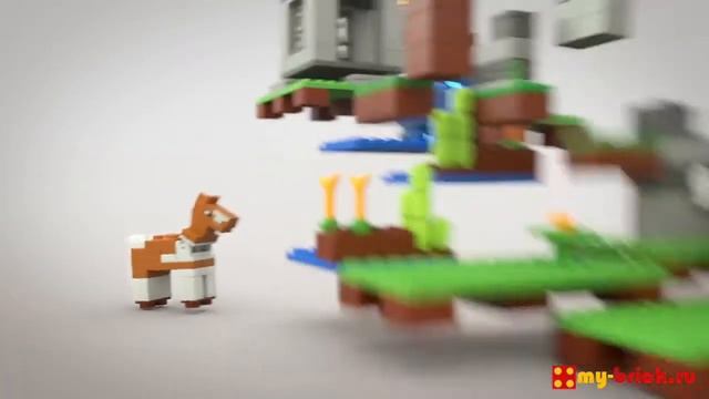 Lele 33022 My World "Крепость 4 в 1" (аналог LEGO Minecraft 21127) смотреть онлайн