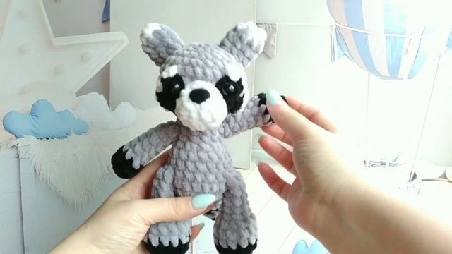 Мягкая игрушка Плюшевый енот