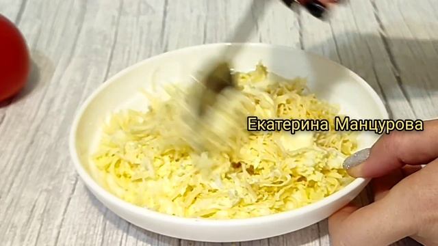 Помидоры с сыром и чесноком (закуска) смотреть онлайн