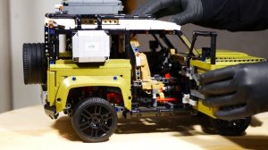 Обзор на ДЕФЕНДЕР | LEGO TECHNIC 42110 MOULD KING 93018 LAND ROVER DEFENDER (Обзор #12)