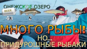 Рыбалка Идиотов #4 Онеге 2022 | Троллинг Судака | Поймали много рыбы на Онежском озере в июле