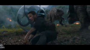 Карнотавр против синоцератопса.